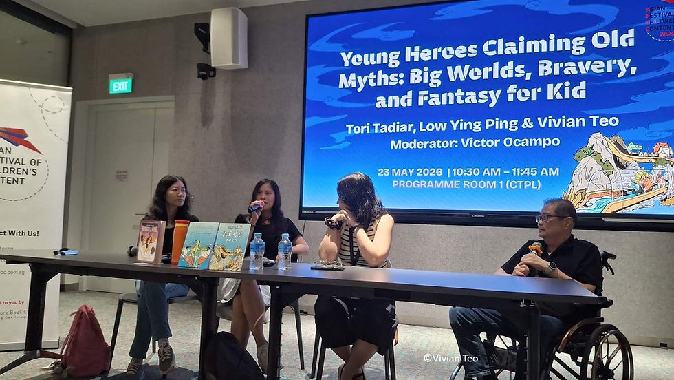 AFCC 2026 Singapore middle grade children's books Vivian Teo