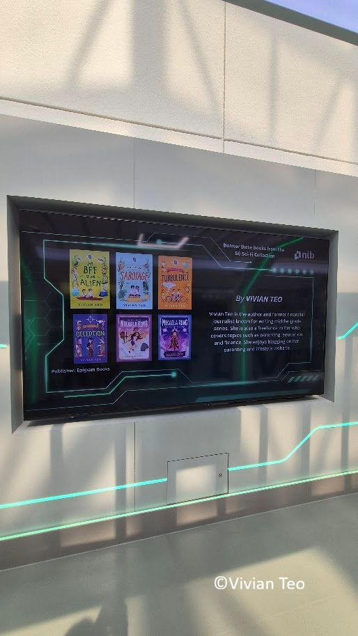 Sci-Fi Pop-up Library at Parkway Parade