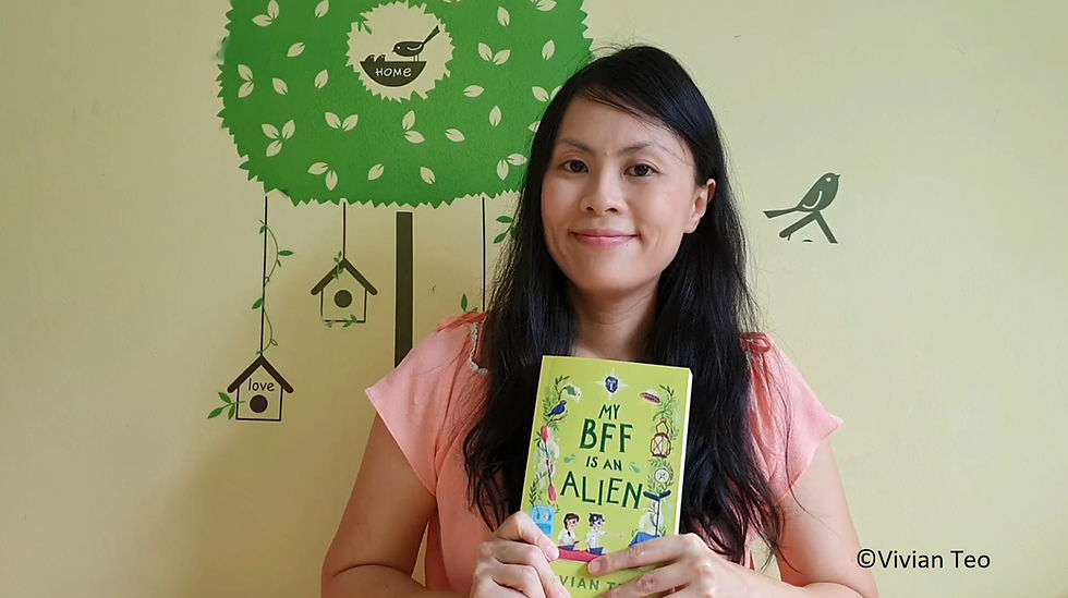 children kids Vivian Teo My BFF is an alien book middle grade singapore singlit epigram books