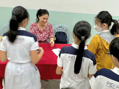Thank you for the warm welcome, Pei Hwa Presbyterian Primary School!