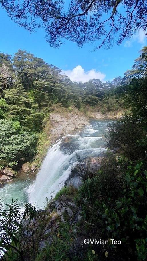 Tongariro National Park New Zealand tawhai Falls