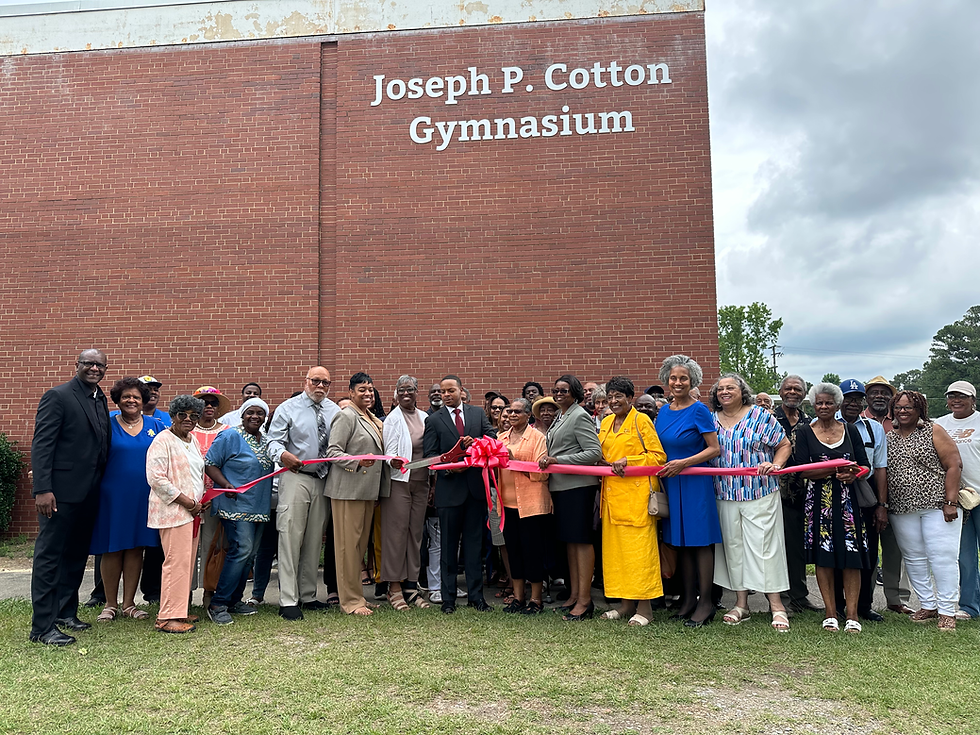 Joseph P. Cotton Gymnasium Ribbon Cutting / Dedication