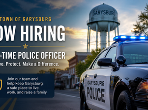Town of Garysburg Now Hiring Full-Time Police Officer
