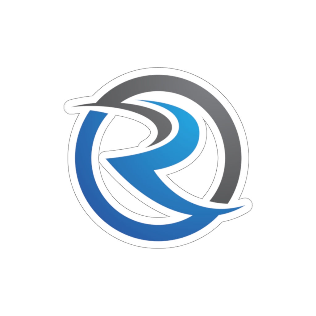 River Logo Die-Cut Stickers