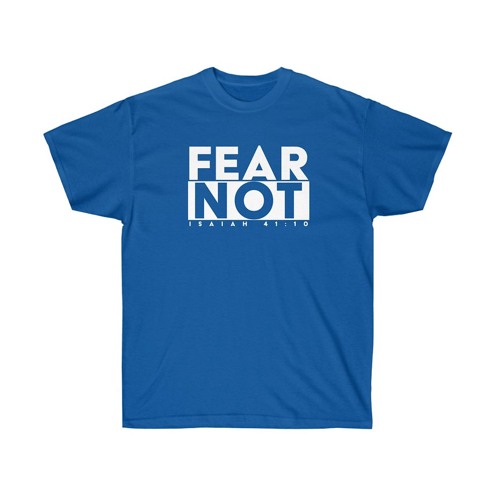 Thumbnail: "Fear Not" Adult Unisex Ultra Cotton Tee