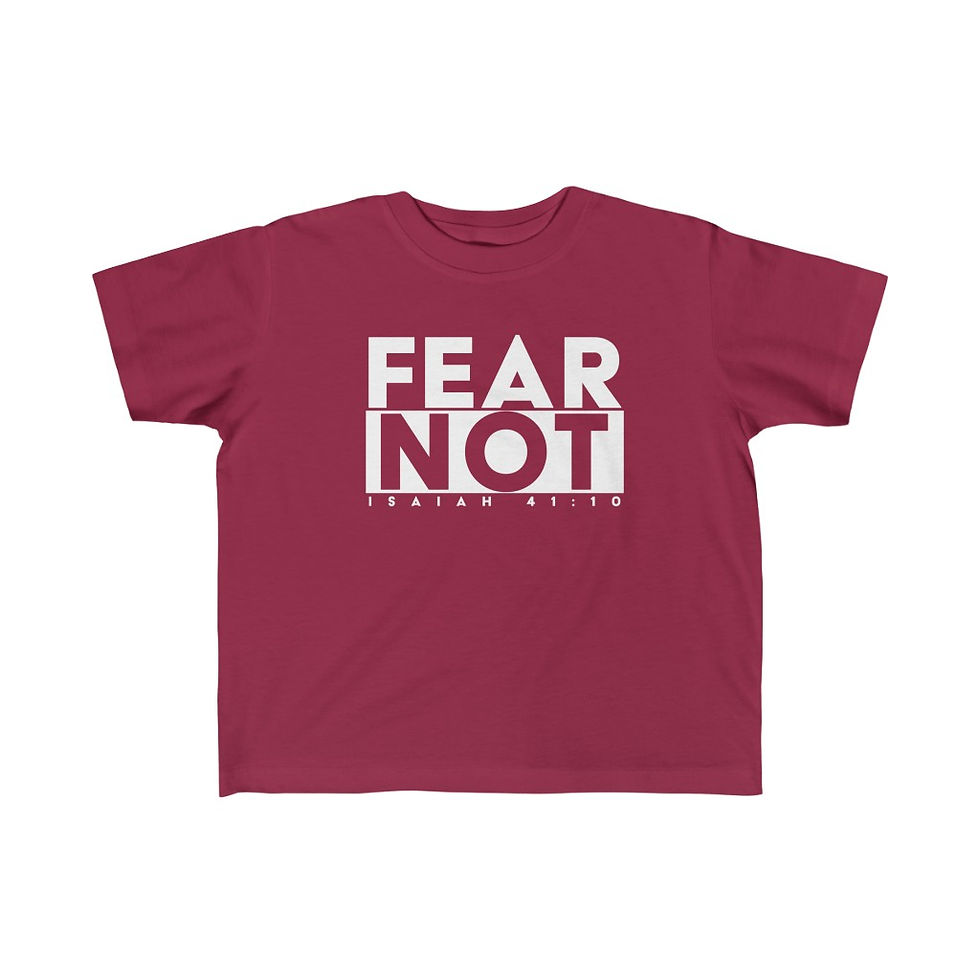 Thumbnail: RiverKid's "Fear Not" Fine Jersey Tee