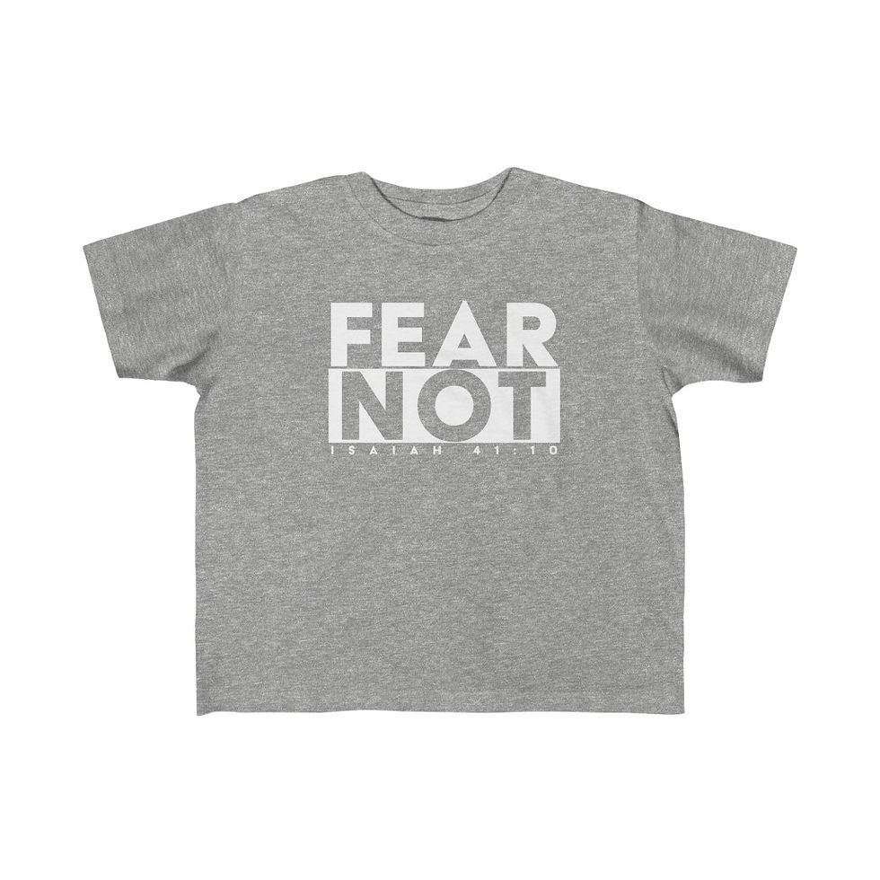 Thumbnail: RiverKid's "Fear Not" Fine Jersey Tee