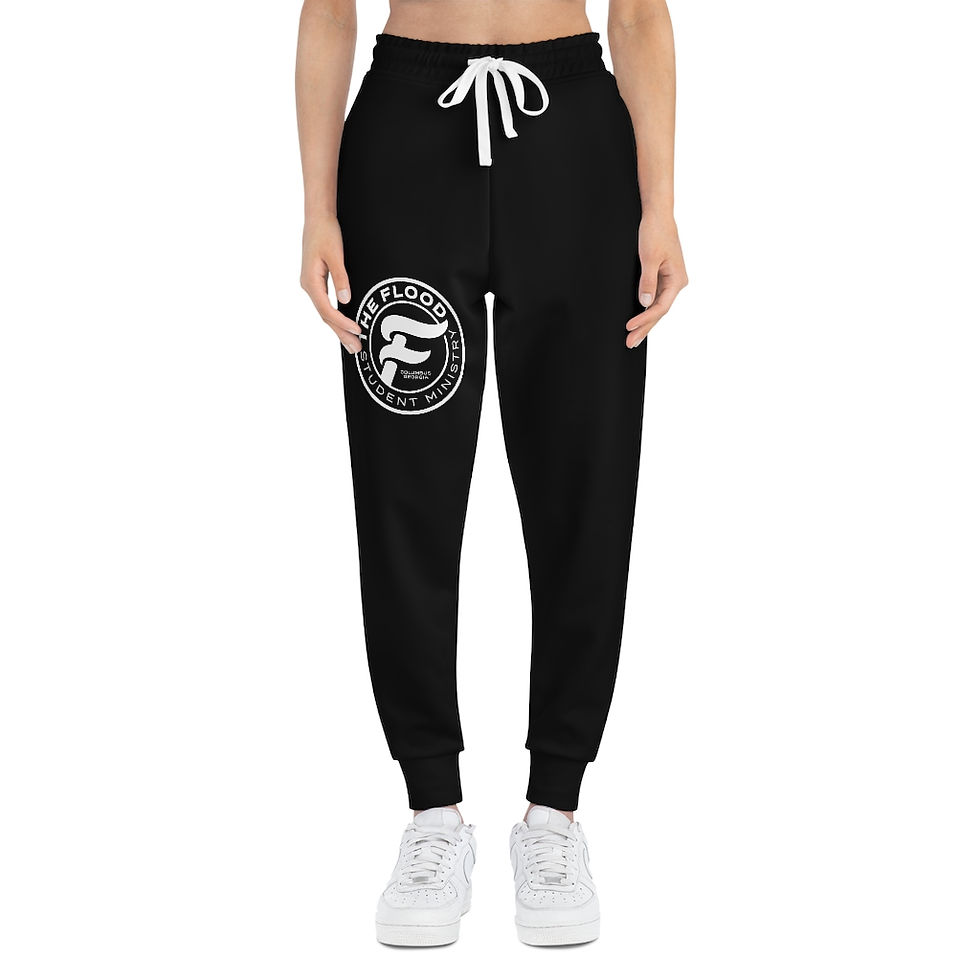 Thumbnail: FLOOD Unisex Athletic Joggers (AOP)