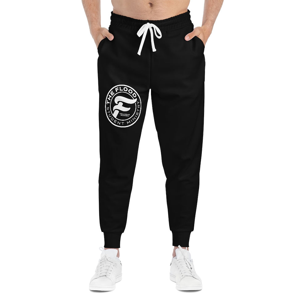 Thumbnail: FLOOD Unisex Athletic Joggers (AOP)