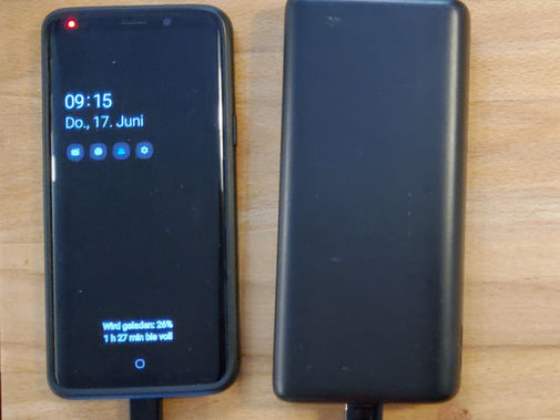 Handy aufladen – mit Strom aus der Sonne