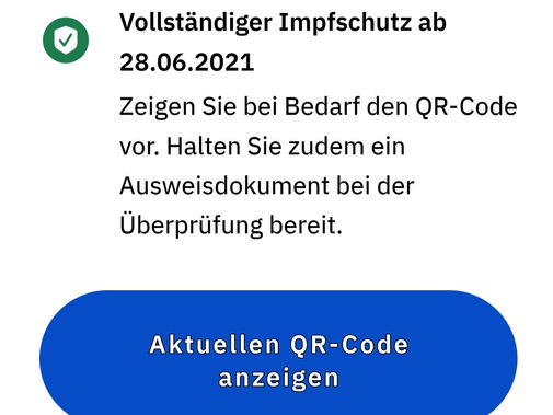 Digitaler Impfpass – auf dem Smartphone immer dabei