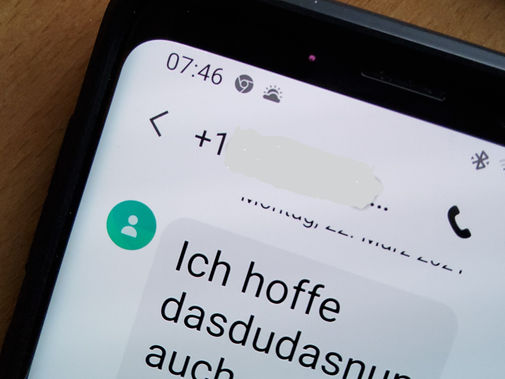 SMS – Ein kurze Nachricht – Von wem? Google gibt den Hinweis