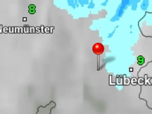 Regen - Wetter-App zeigt mir das Regenende