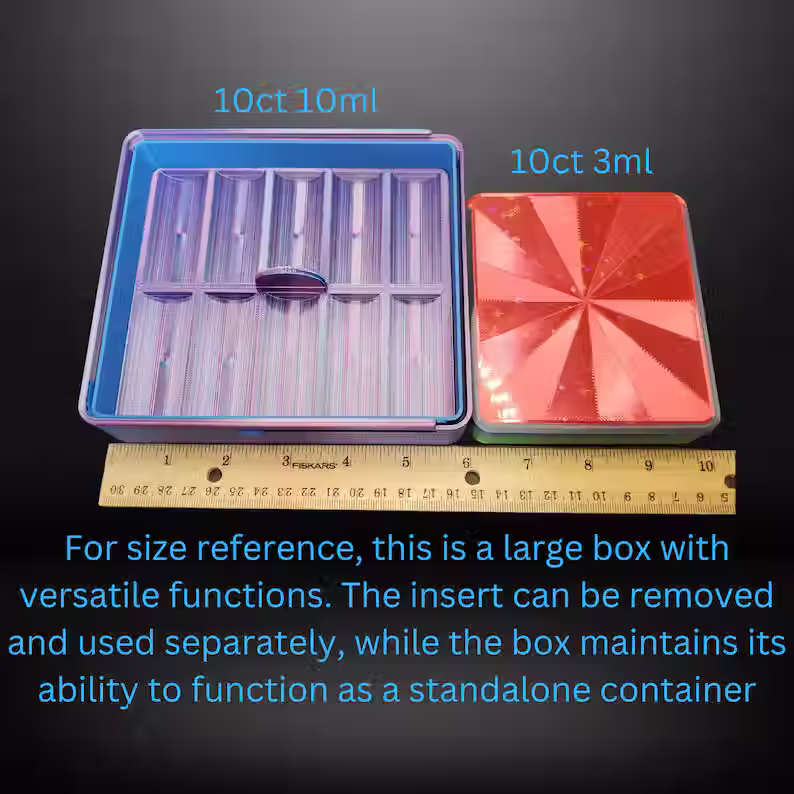 Thumbnail: 10ml Vial Box Slide Lock Style