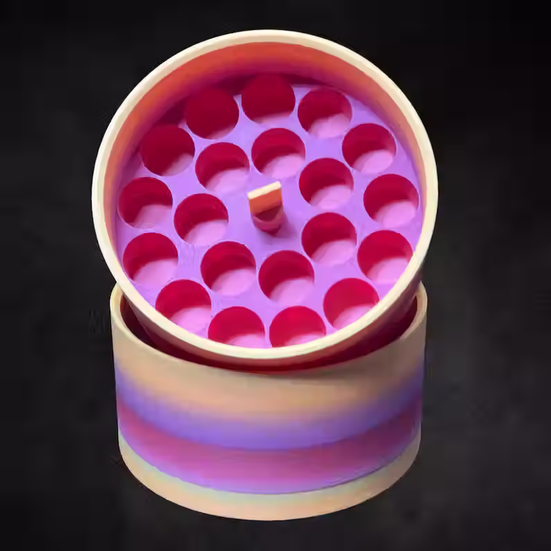 Hydrapeak insert to hold 3ml peptide vials