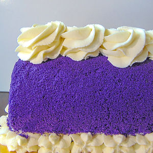 Ube Swiss Roll Cake