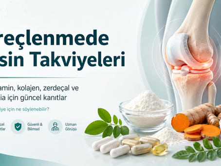 Kireçlenmede besin takviyeleri ve diz osteoartriti görseli
