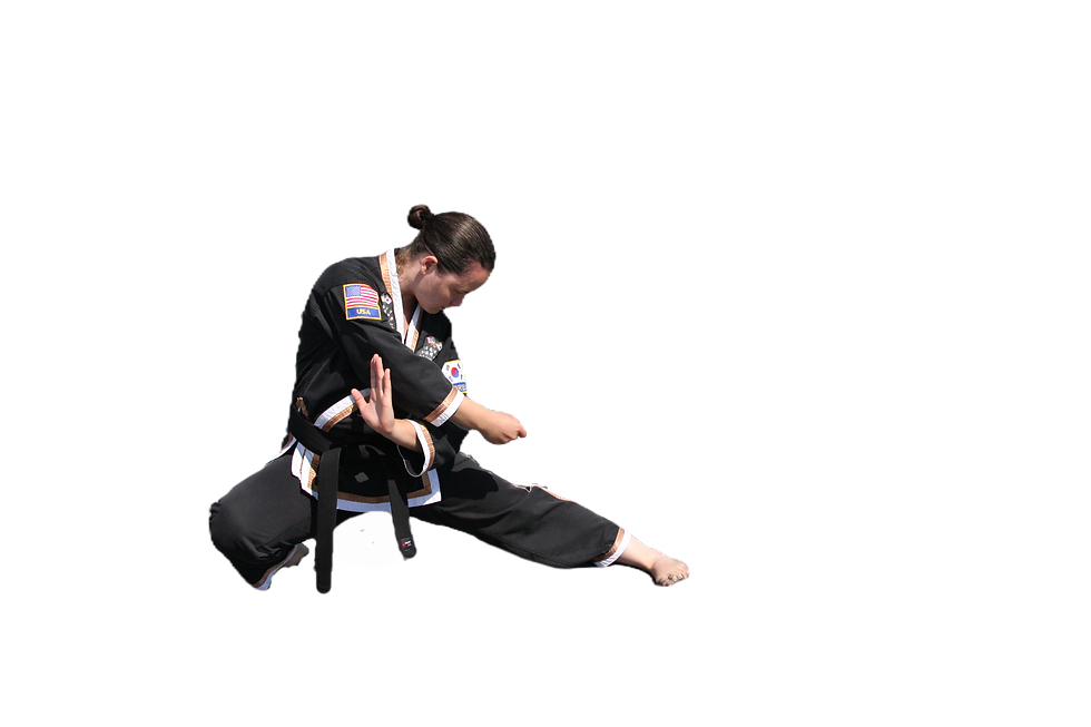Adult martial arts near me - adult student doing martial arts in krikland