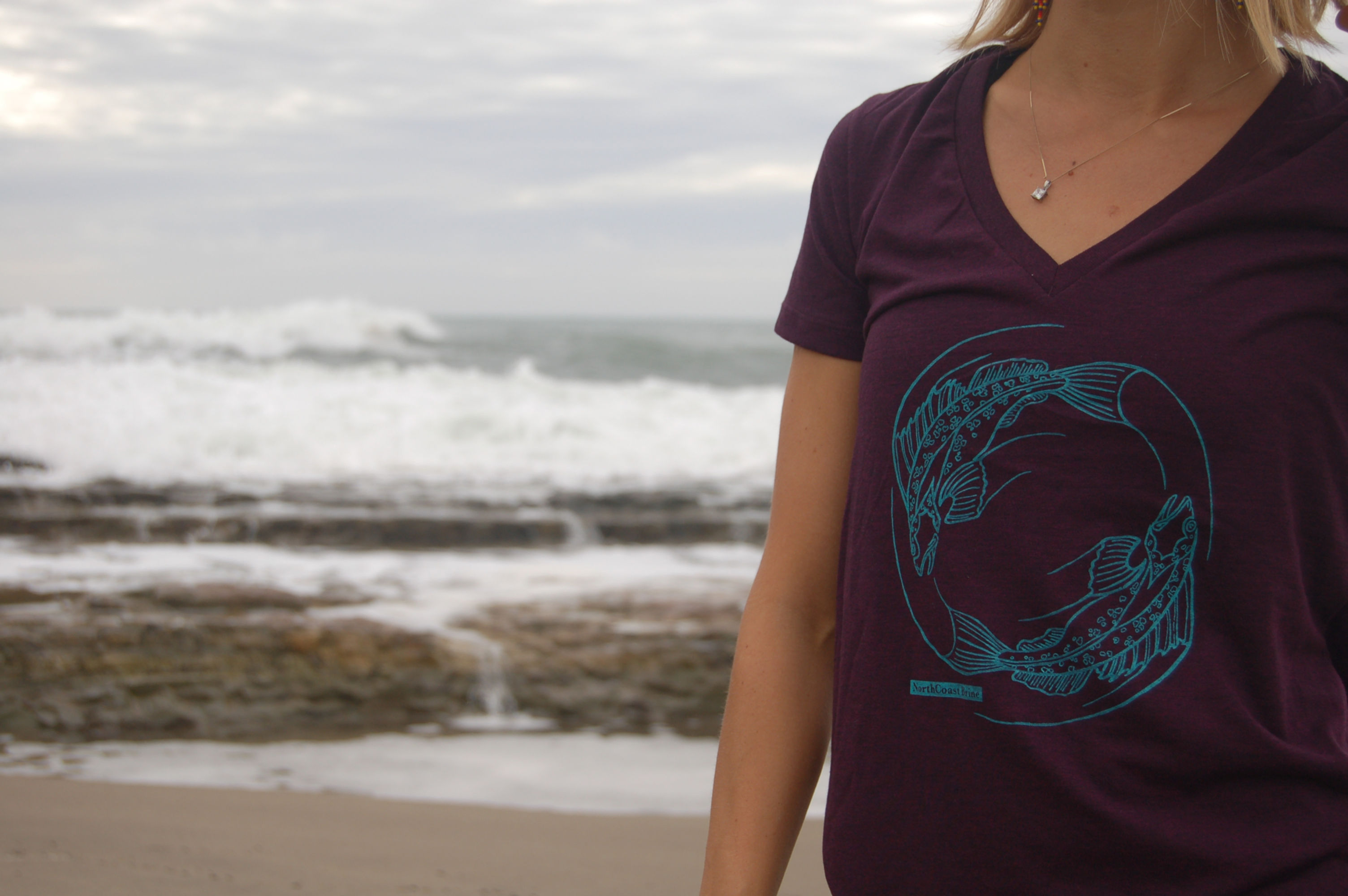 W's Lingcods Soft Triblend V-neck