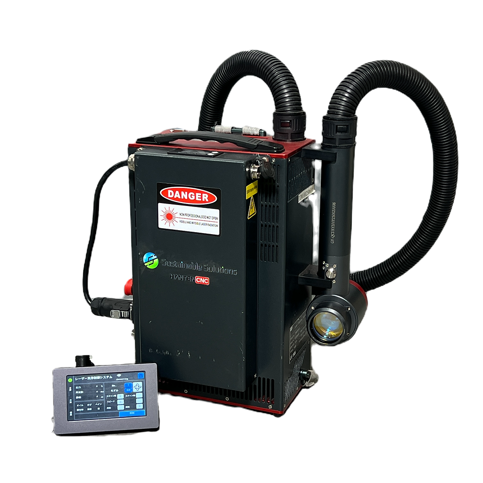 LASERIX SC100P　パルス方式100Wバックパックモデル