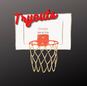 Basketball Tryouts October 8th & 9th