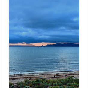 Plage de la capte à Hyères