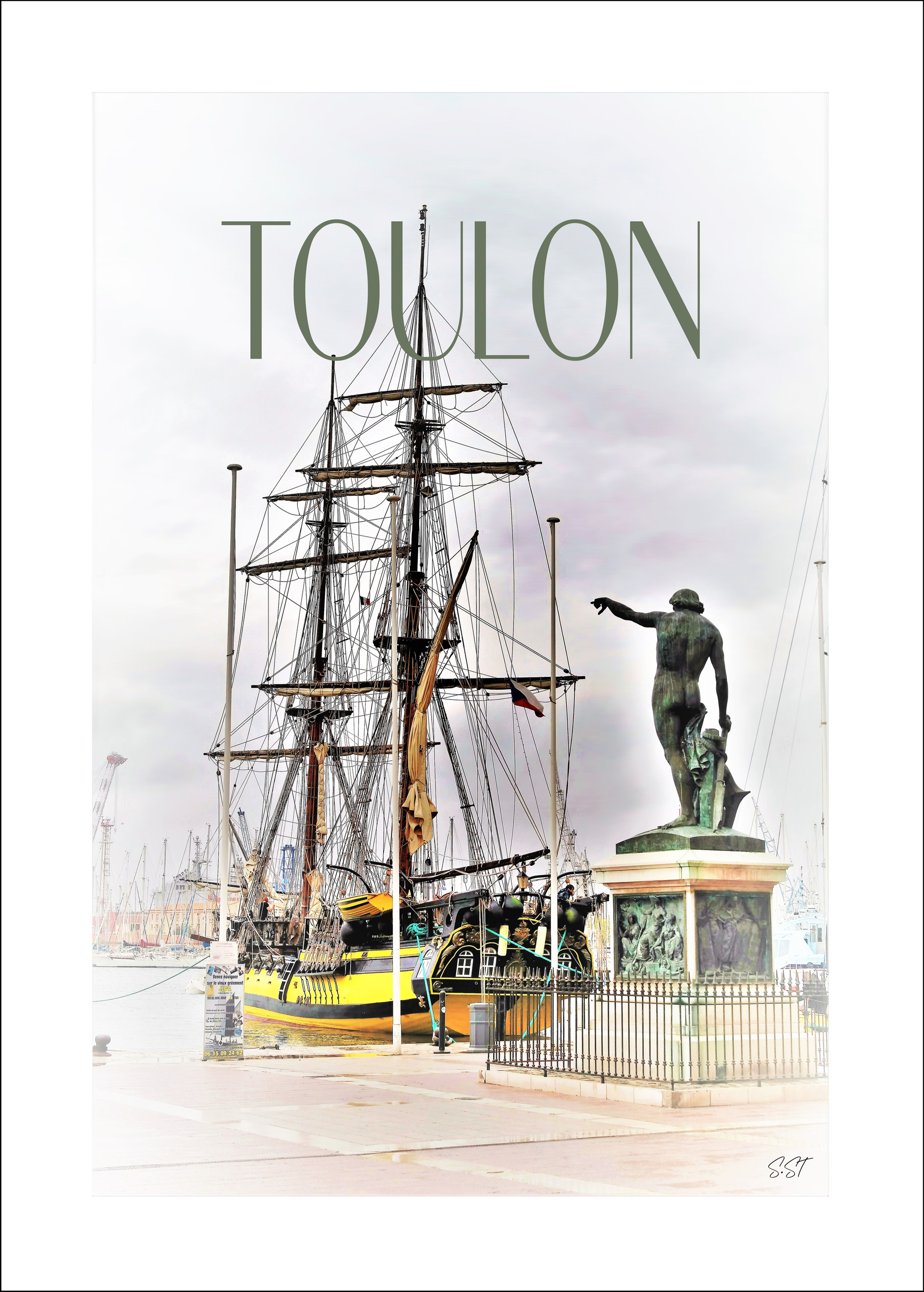 la Grace dans le Port de Toulon