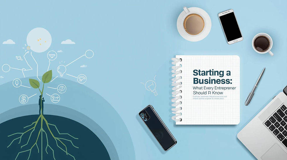 Starting a Business: What Every Entrepreneur Should Know