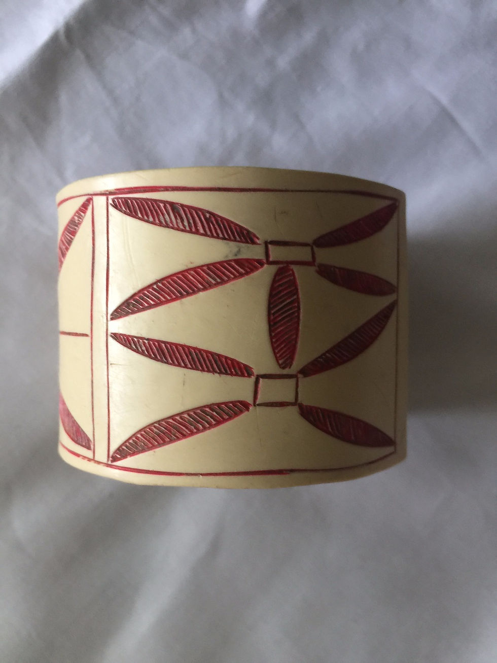 Thumbnail: Handcrafted Arm Cuff--Cow Horn
