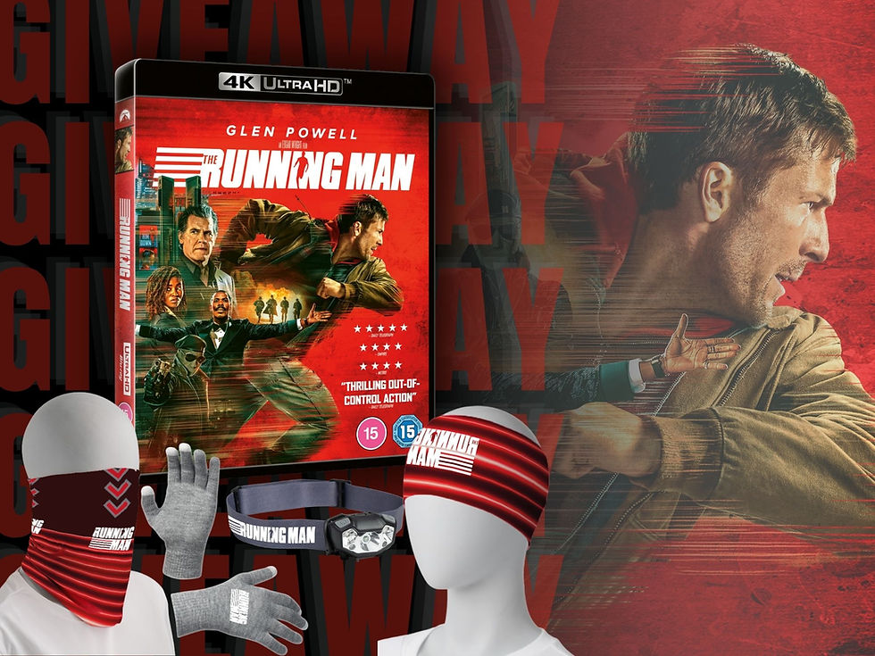 Survival Is the Ultimate Spectacle — 'The Running Man' 4K Blu-ray & Merchandise Bundle Giveaway