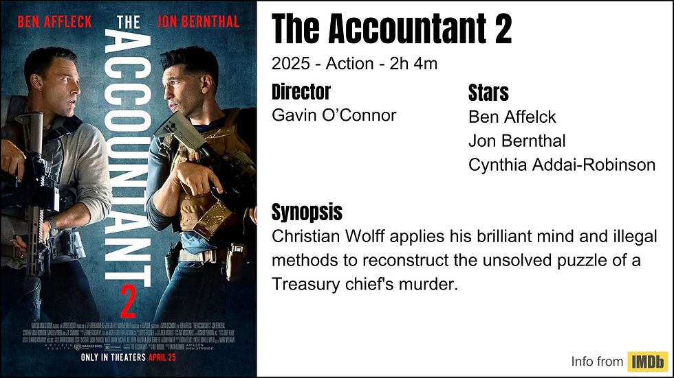 The Accountant 2 IMDb
