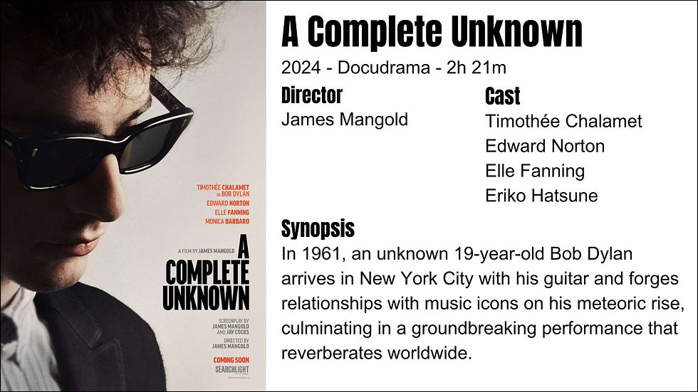 A Complete Unknown