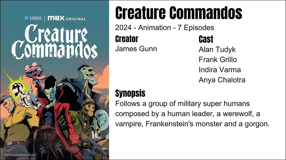 Creature Commandos