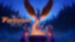 Fantasia 30 film festival poster with winged horse over fire and three robed figures in a blue forest; July 16-August 2, 2026.