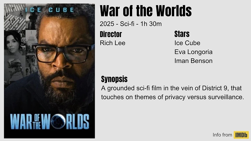 War of the Worlds (2025) IMDb