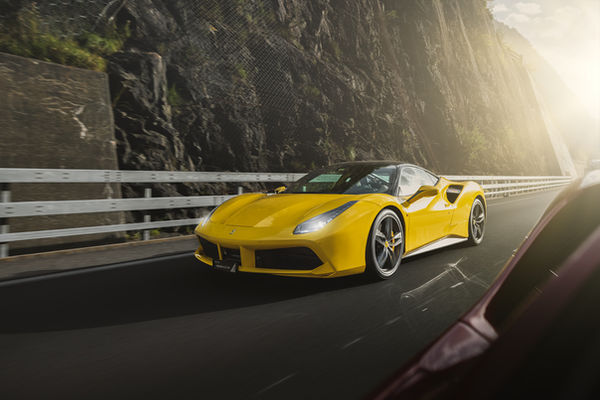 Dieser Ferrari 488 GTB ist aus der Collection von PS Geflüster, fotografiert von Cello Fotografie