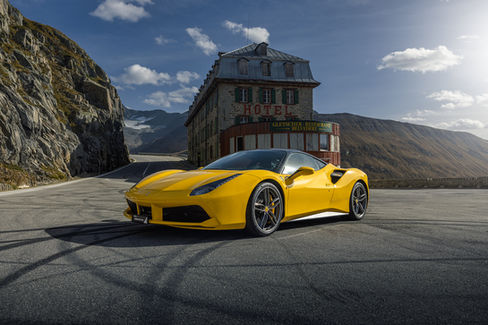 Dieser Ferrari 488 GTB ist aus der Collection von PS Geflüster, fotografiert von Cello Fotografie
