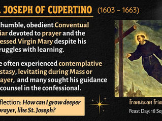 Franciscan Saint | St. Joseph of Cupertino