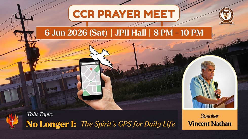 CCR PRAYER MEET | 6 JUNE