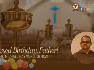 Blessed Birthday, Rev. Fr. Michael Raymond!