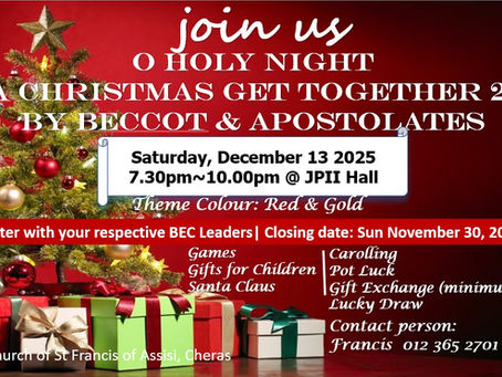 Join Us for a Holy Night of Christmas Cheer!