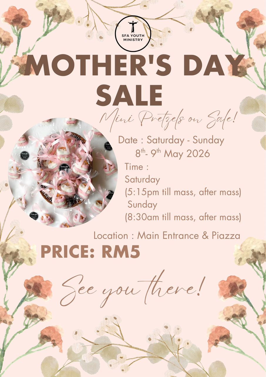 SFA Youths Mother's Day Mini Pretzel Sale