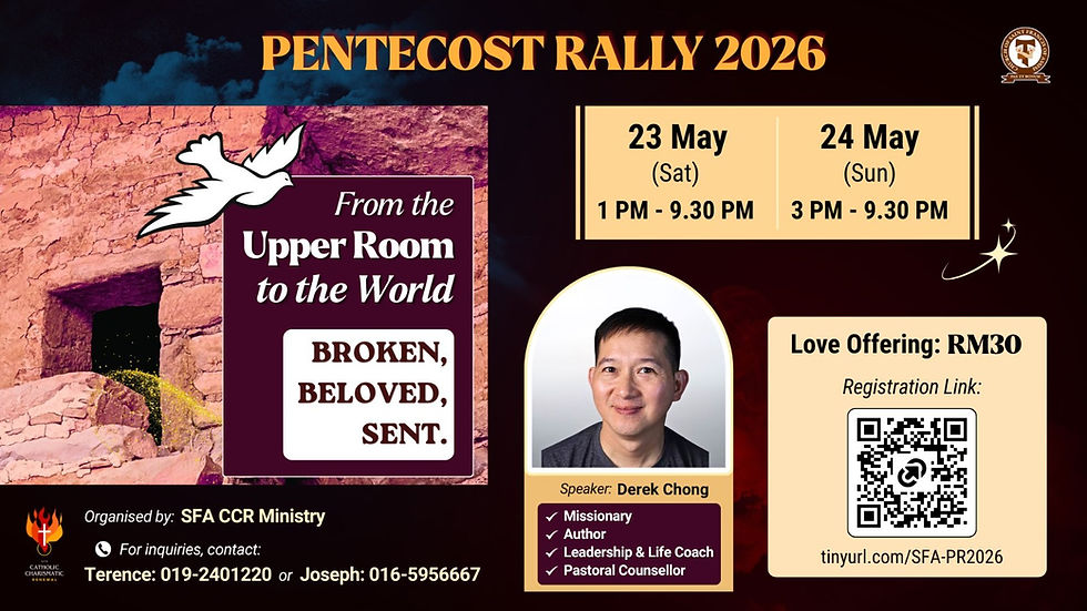 Pentecost Rally 2026 (23 & 24 May)