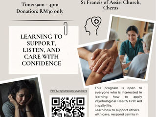 Psychological Health First Aid Workshop