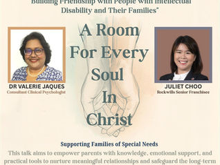 A Room for Every Soul in Christ – Autism Awareness Month (11 Apr)