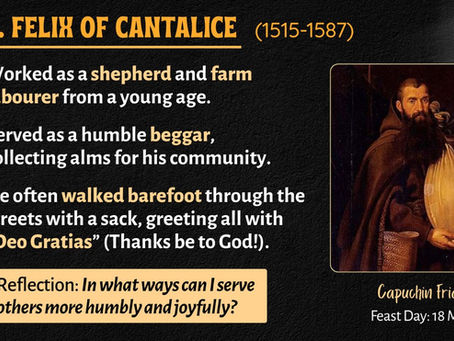 Franciscan Saint | St. Felix of Cantalice