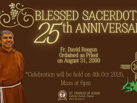 With Gratitude and Joy: 25 Years of Priesthood