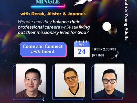 Meet & Mingle with Derek, Alister & Joannes | Pentecost Rally 2026