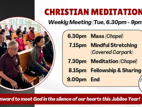 CHRISTIAN MEDITATION