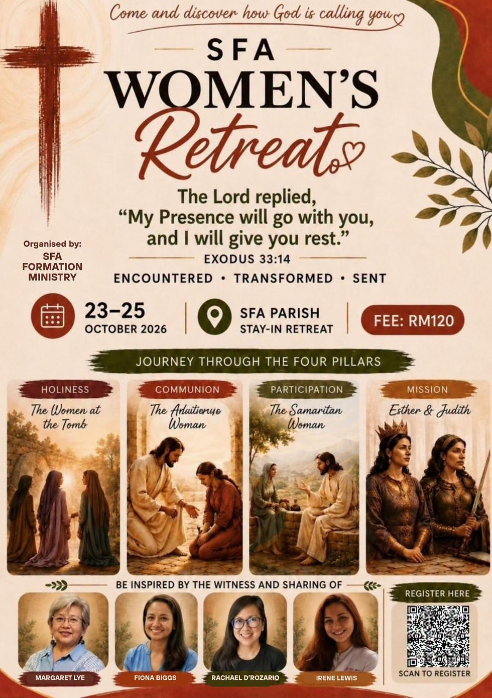 SFA Women's Retreat: Encountered, Transformed, Sent